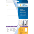 Herma Spine Insert Cardboard Labels A4 25pc (190x54mm)