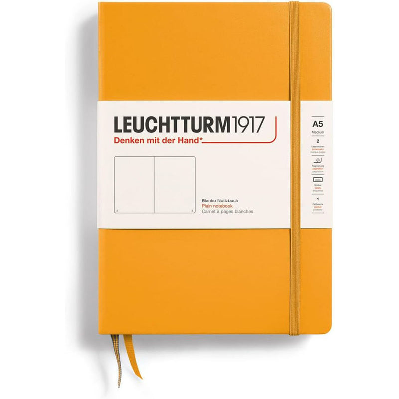 Leuchtturm Hardcover Plain Notebook A5