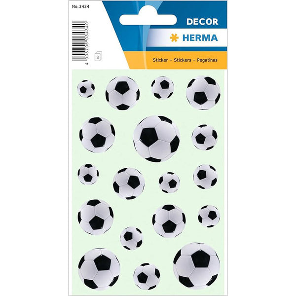 Herma Footballs Sticker Decor