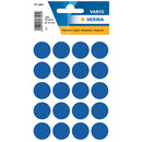 Herma Multi-Purpose Round Sticker Labels (Blue)