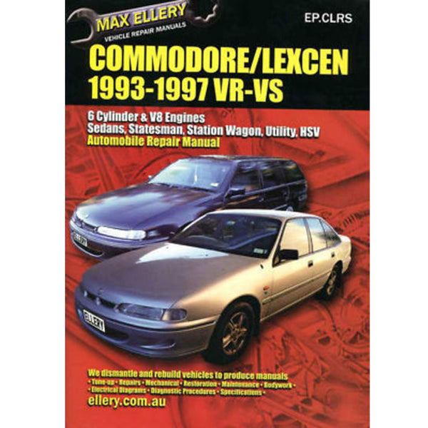 Commodore/Lexcen 1993-1997 VR VS Repair Manual