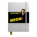 Leuchtturm HC Silver and Neon Dotted A5 Notebook