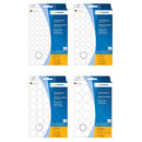 Herma Multi-Purpose Adhesive Dot Labels (White)