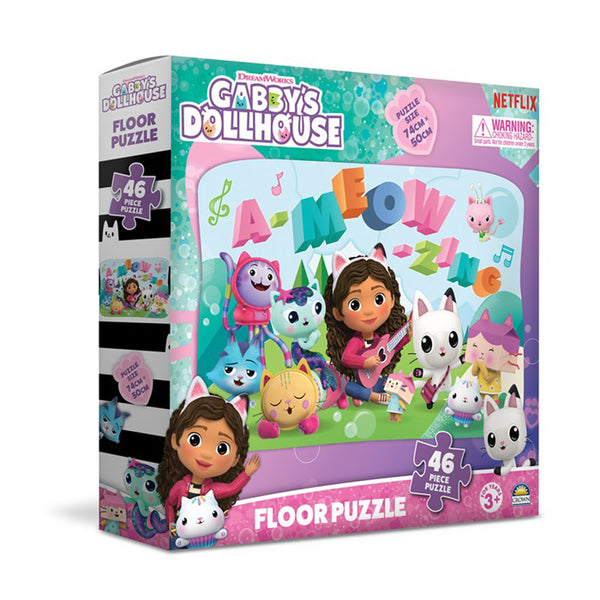 Gabby's Dollhouse 46-Piece Floor Puzzle