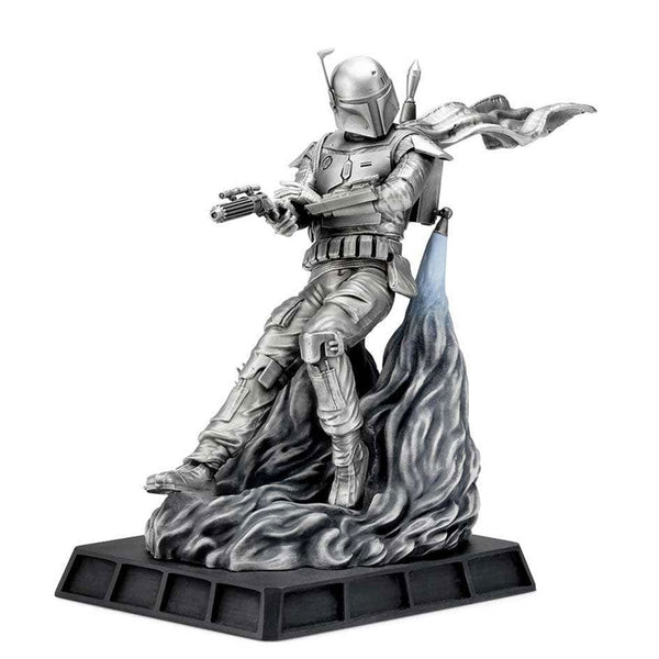 Royal Selangor Boba Fett Battle Ready Pewter Figurine