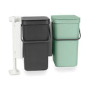  Brabantia Sort & Go Papelera Doble (Jade Grn & Grey)