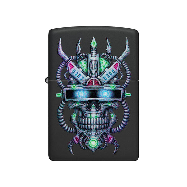 Zippo Cyber Skull Design Windproof Lighter