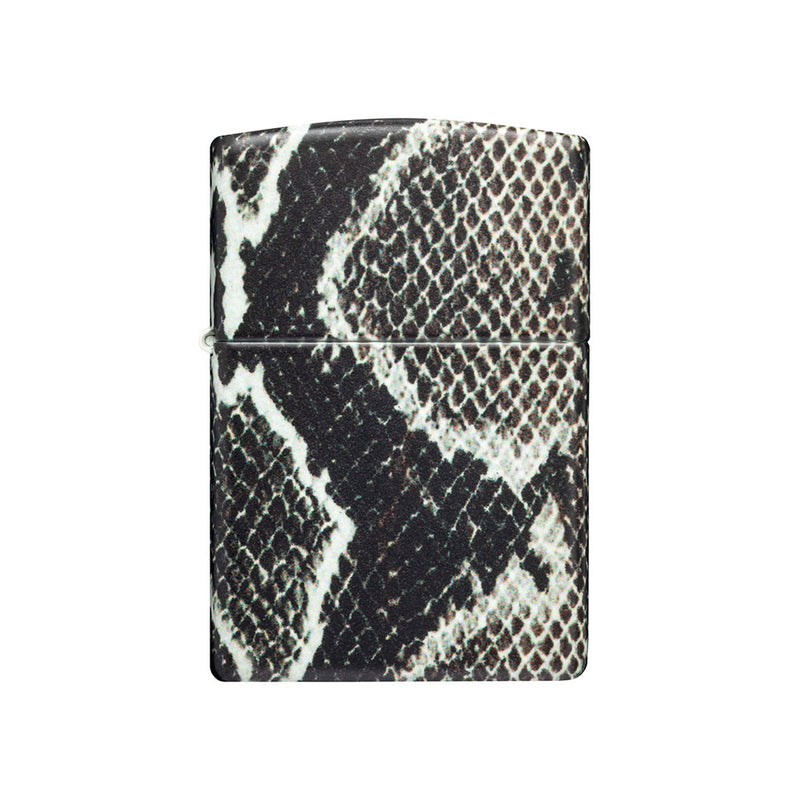 Zippo Snake Skin Design à prova de vento isqueiro