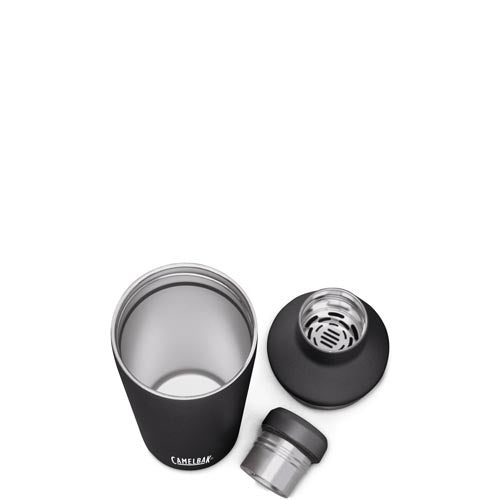 Insulated Stainless Steel Cocktail Shaker 0.6L (Black)