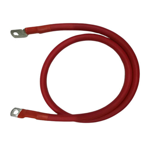 0-Gauge Tinned Battery Power Lead (Red)