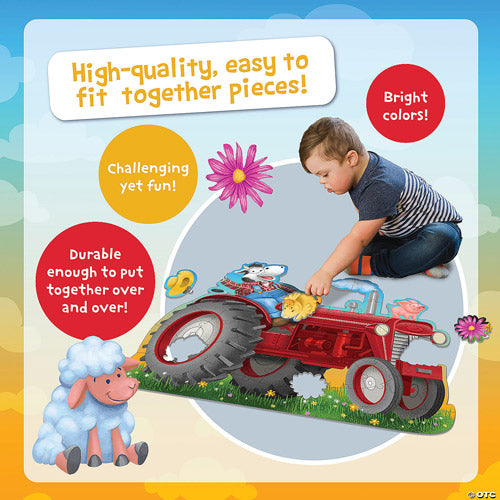 Tractor 47-Piece Floor Puzzle