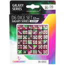 GameGenic Galaxy Series D6 DICE Conjunto de 12 mm (36pcs)