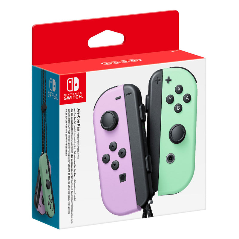  Controlador de par de colores pastel SWI Joy-Con