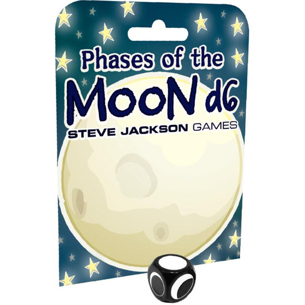 Phases of the Moon D6 Dice