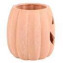 Orange Terracotta Debossed Pumpkin Plant Pot 25cm