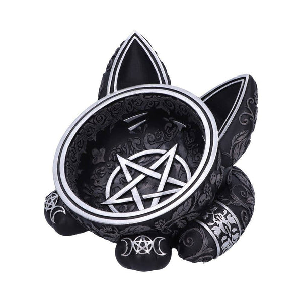 Black Cat Magic Trinket Bowl 16cm