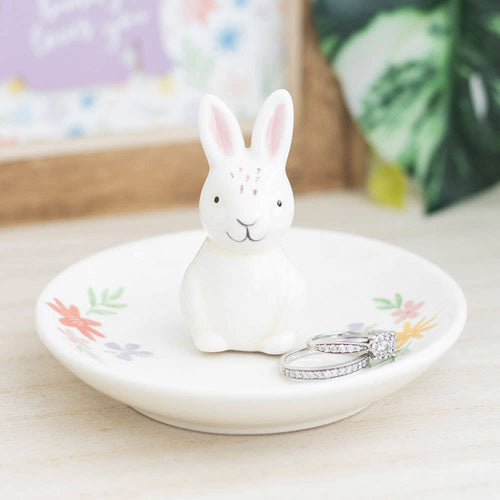 Bunny Ceramic Trinket Dish