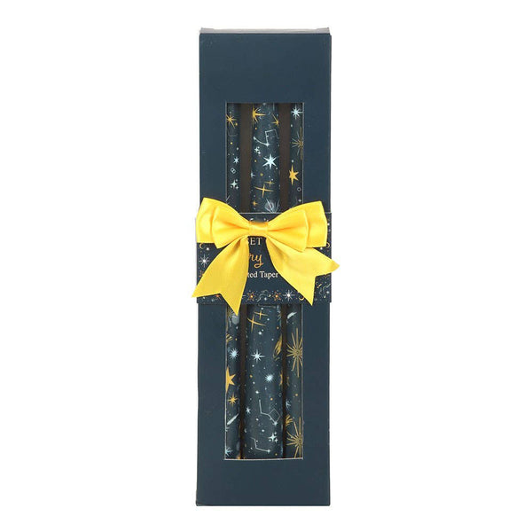 Starry Night Taper Candles (Set of 3)