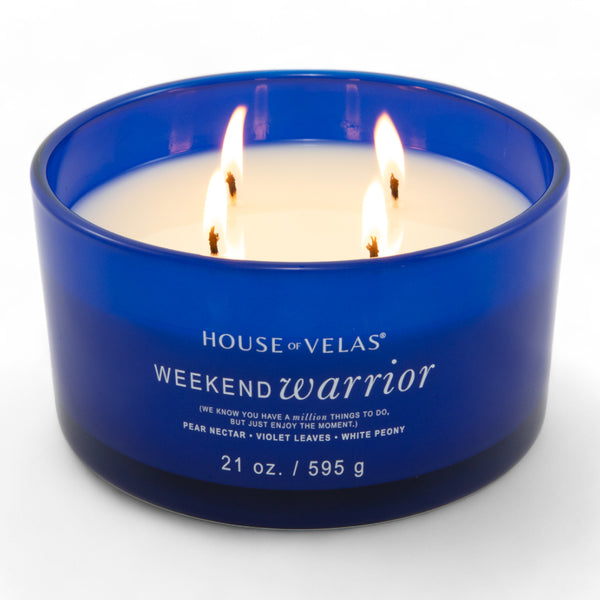 Weekend Warrior Burnable Sensations Candle 595g