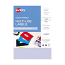 Etiqueta a laser retangular Avery 160pcs (64x24mm)