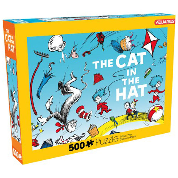 Aquarius The Cat in the Hat 500pc Puzzle