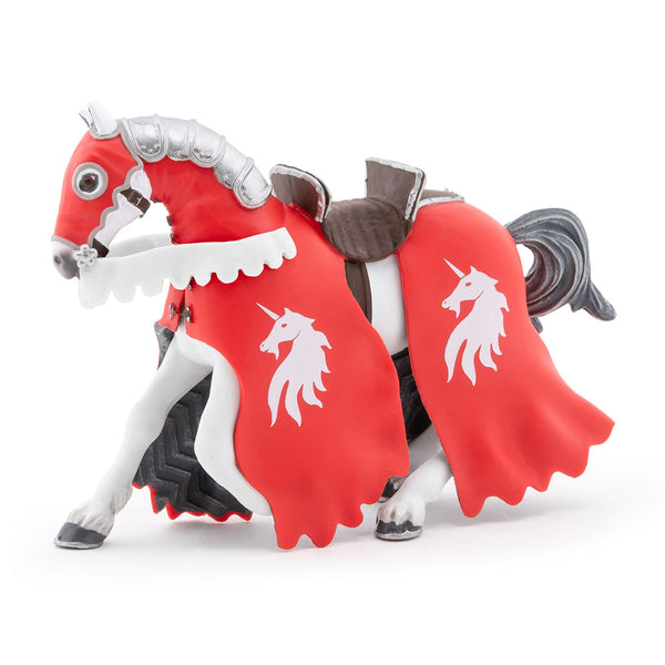 Papo Horse of Unicorn Knight with Spear Figurine