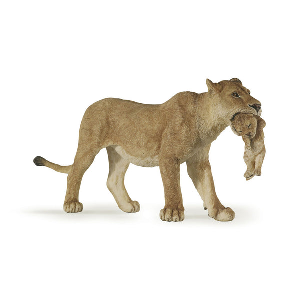 Papo Lioness with Cub Figurine