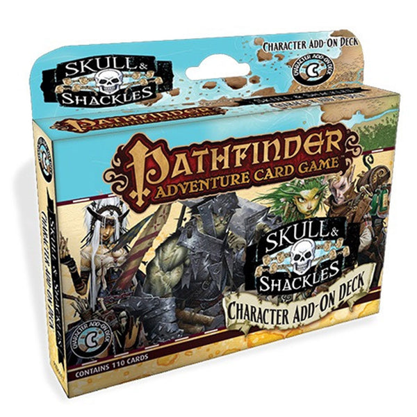 Pathfinder Adventure Skull & Shackles Character Add-On Deck