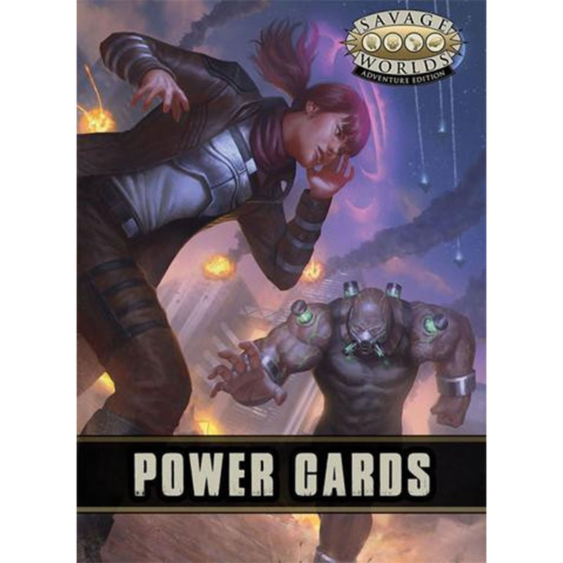 Savage Worlds Adventure Edition Powers Cards