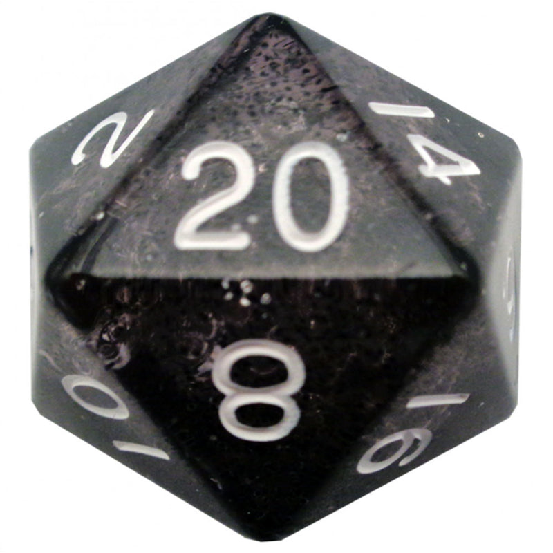 MDG Ethereal Mega acrylique D20 Dice 35 mm