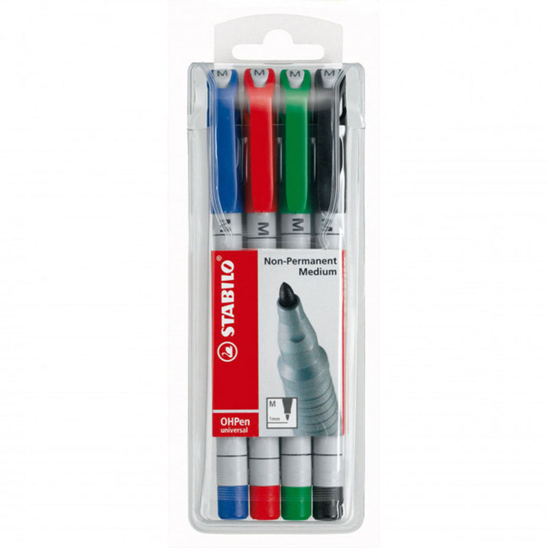 Stabilo Ohpen Universal Pen Marcadores 4pk