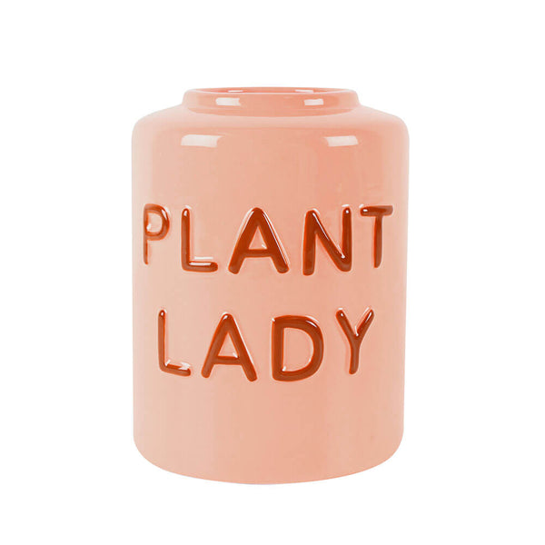 Plant Lady Ceramic Pot Vase (17x13x13cm)