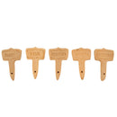 Caharin Veggie Markers Terracotta Set of 5