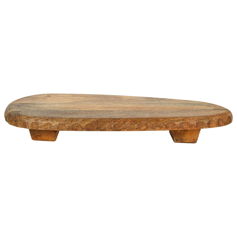 EmLi Mango Wood Chopping Board Stand with Legs