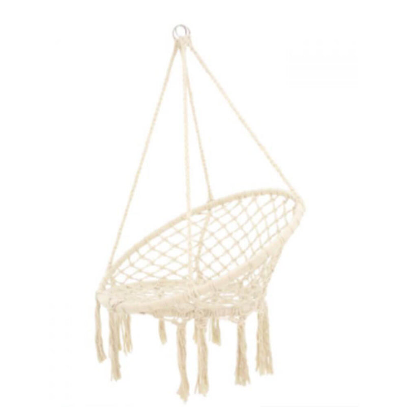 Cadeira de giro de Hammock Macrame (110x80x60cm)