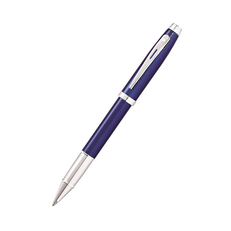 100 caneta azul de laca/cromo