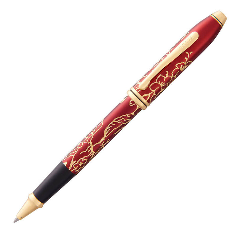  Bolígrafo Roller Townsend Plum Lacquer Zodiac de 23 ct