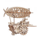 Engrenagem mecânica robotime quebra -cabeça de madeira 3D