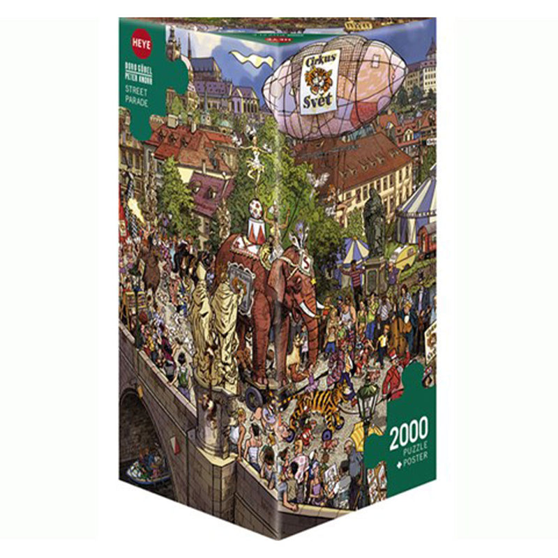 Heye Gobel triangular Jigsaw Puzzle