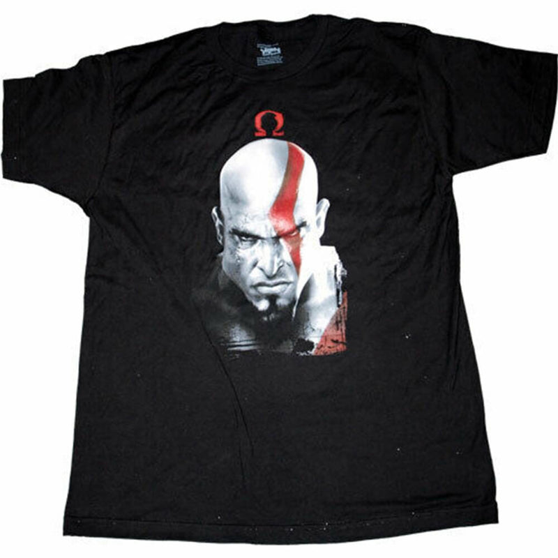 T-shirt de deus da guerra Kratos & Omega Symbol