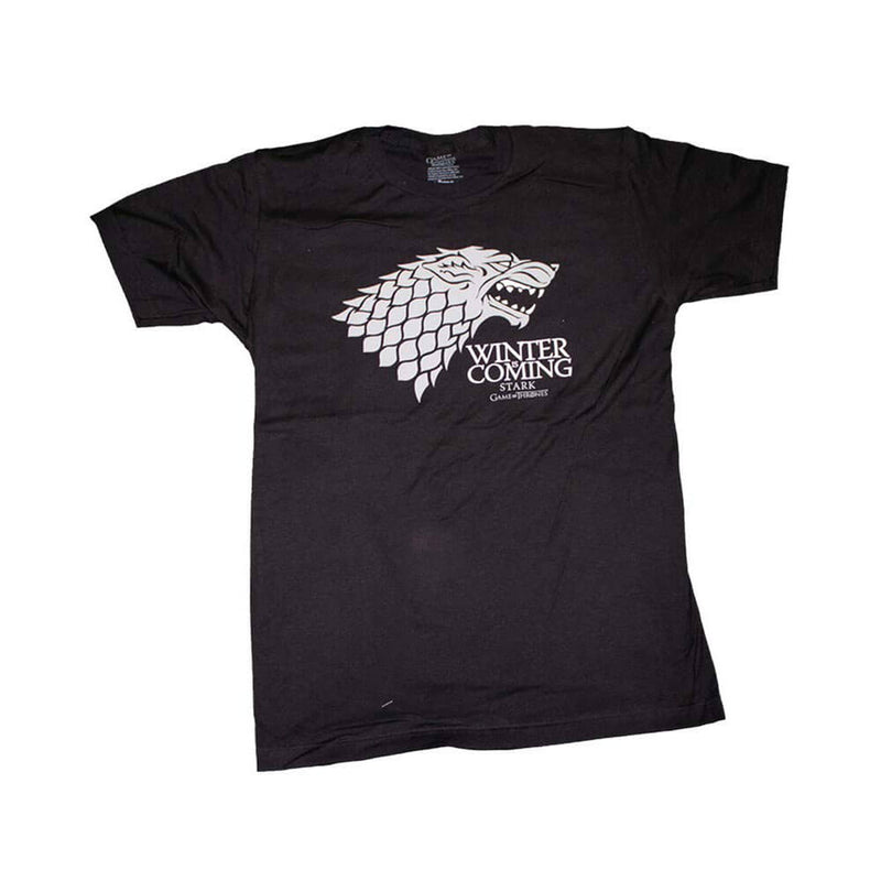  Camiseta masculina de invierno Stark de Juego de Tronos