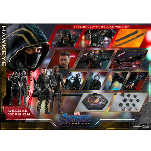 Avengers 4 Endgame Hawkeye Deluxe 12" Action Figure