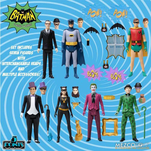 Batman (1966) 5 points Deluxe Boxed Set