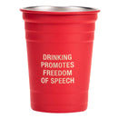  Di qué taza de metal