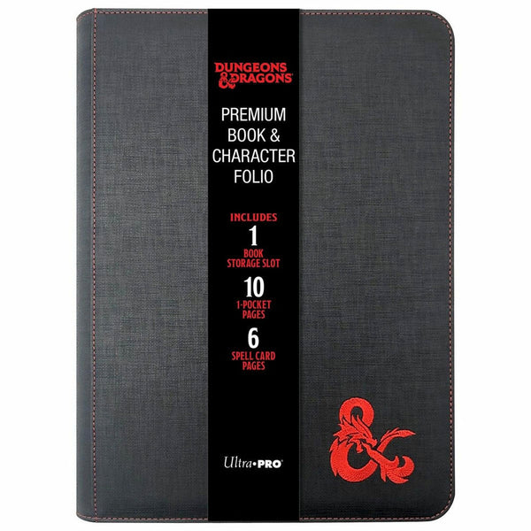 Dungeons & Dragons Premium Zippered Book & Character Folio