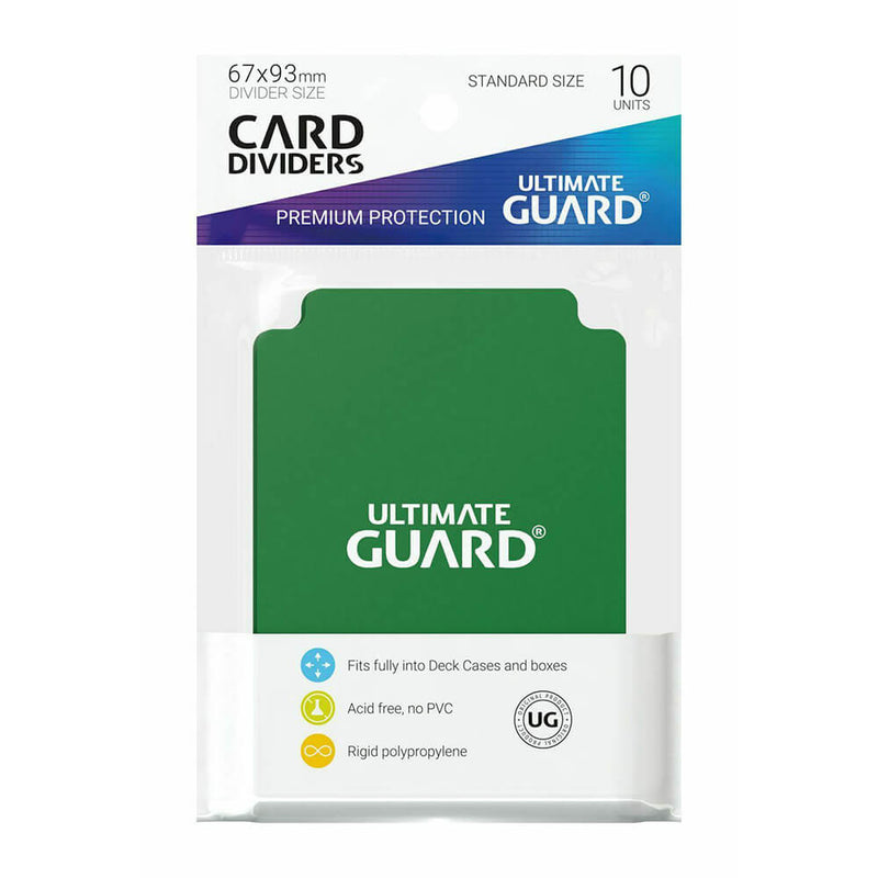  Separadores de tarjetas de tamaño estándar Ultimate Guard, paquete de 10