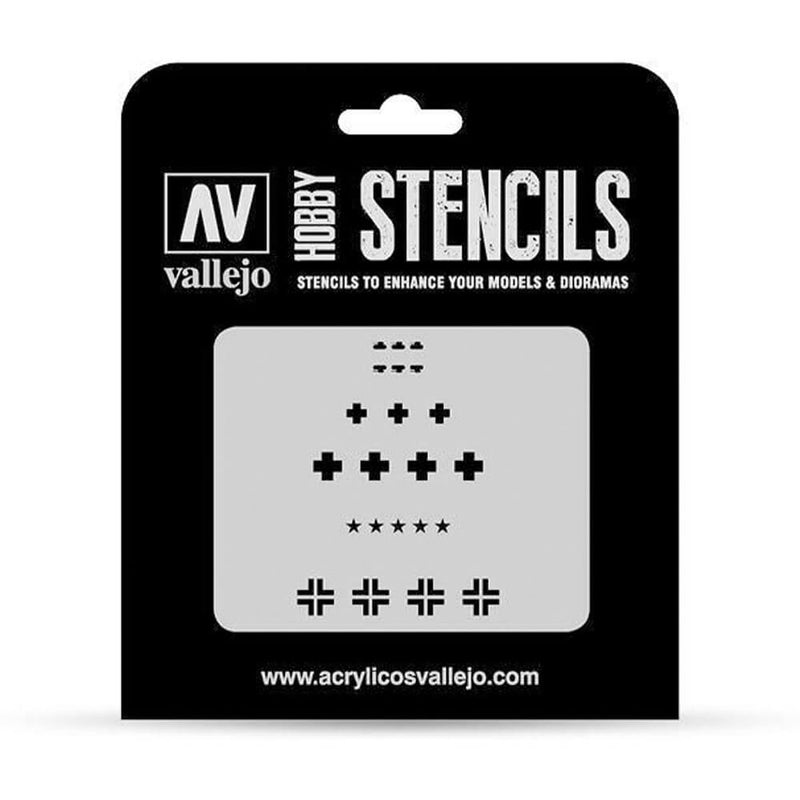 Vallejo Stencils Marquages ​​AFV