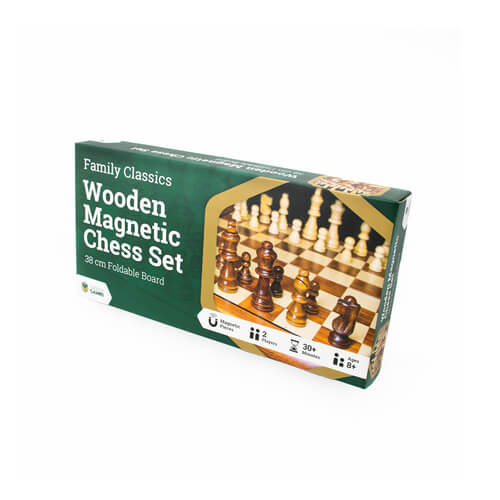 LPG Wooden Magnetic Chess Set