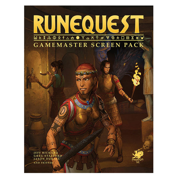 Runequest Gamemaster Screen Pack