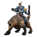  Figura escala 1/18 de caballería Thunderwolf de Space Wolves